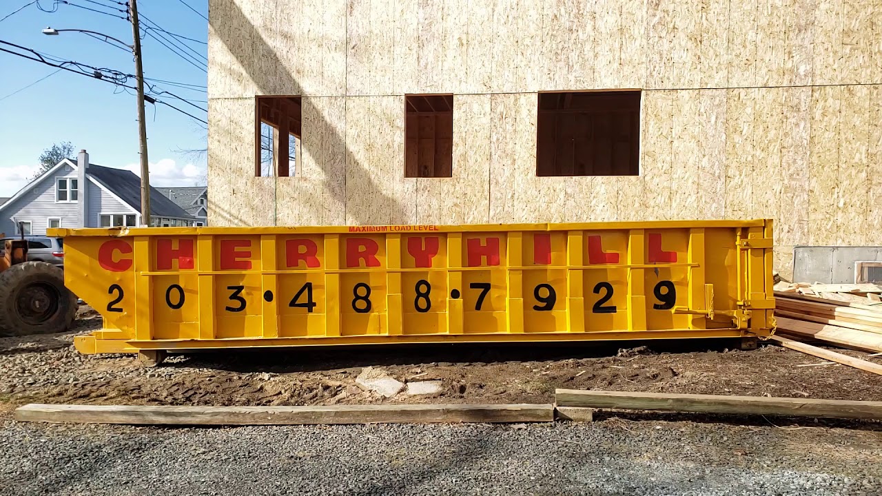 20210119 Cherry Hill Construction Co Inc Dumpster 2 YouTube