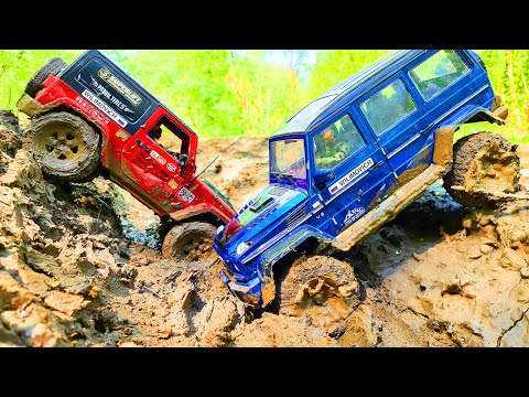 MUD RACE CAR - Jeep Wrangler amp Mercedes G500 - Wilimovich