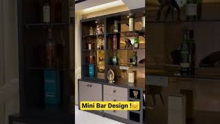 Mini Home Bar Design Ideas for you !