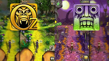 Temple Run Oz Vs Temple Run 2 Spooky Summit  - Endless Run Gameplay