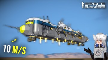 This Trick Enables Cruise Speed Limit When Flying a Ship, Space Engineers