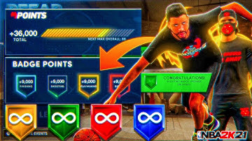 How To MAX OUT ALL BADGES In 1 DAY NBA 2k21 No Badge GLITCH! SHOOTING BADGES FAST 2K21