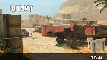 Bullet Force: Get outside outpost map