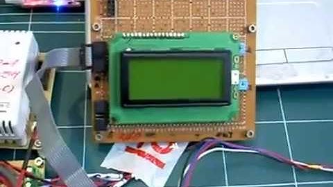 ATmega128개발시리즈,실험288 ADAM 4017에 전류출력형 센서입력실험