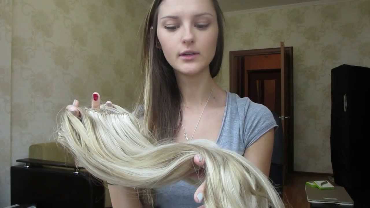 Инструкция волосы на заколках как крепить - YouTube