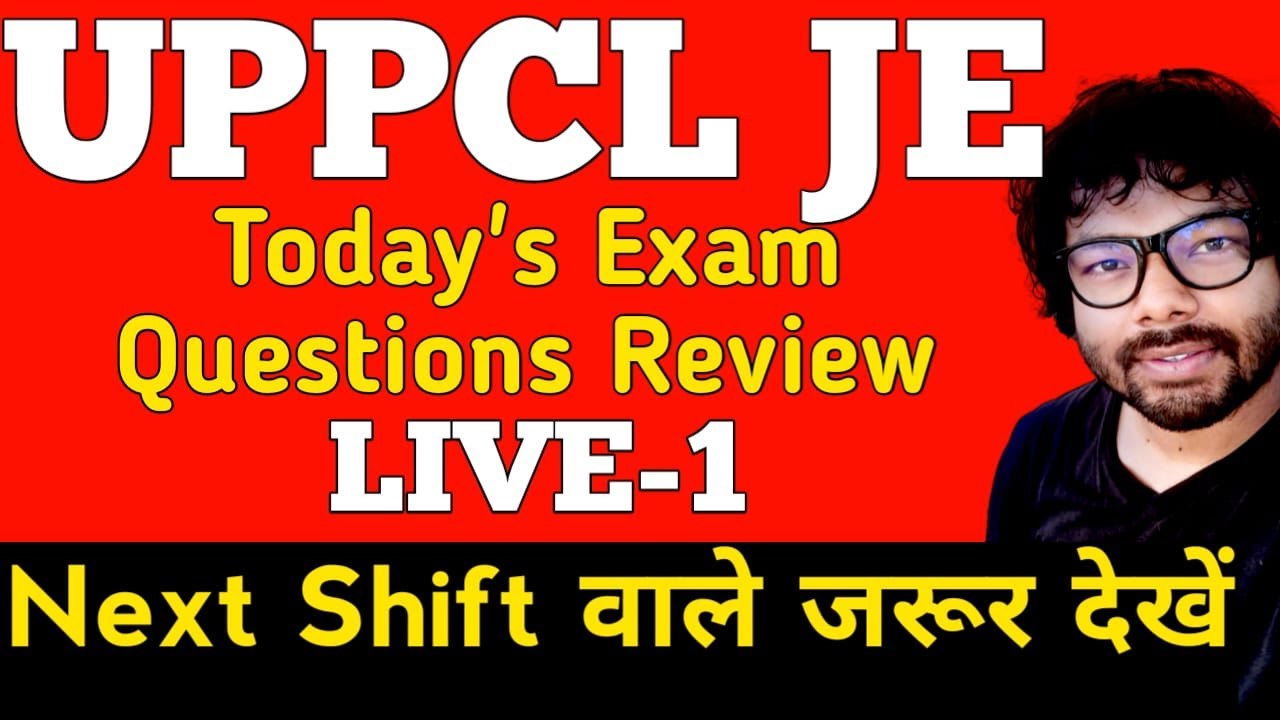 DAY-2 UPPCL -JE PAPER ANALYSIS 2022 | Review | Junior Engineers | Chak De