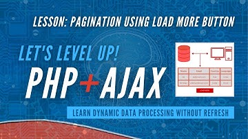 Pagination Using Load More Button || Dynamic Data Processing || PHP and Ajax Tutorial
