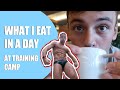 WHAT I EAT IN A DAY at training camp! I Tom Daley