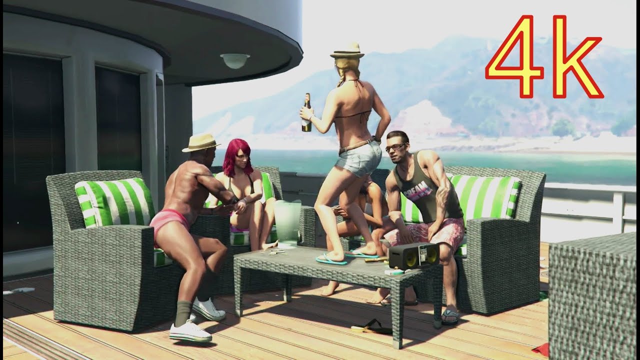 ⁣GTA V   Dad Rescued Shella  From The Porn Ship  4k