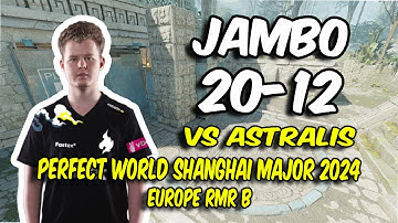 Passion UA jambo (20/12) vs Astralis (Ancient) @ Shanghai Major 2024 Europe RMR B | CS2 POV