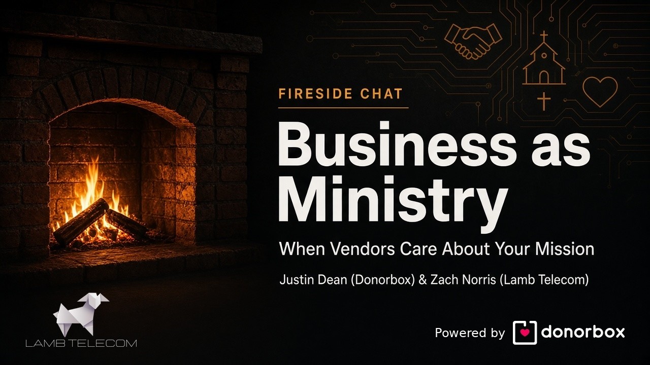 Fireside Chat #2: Business as Ministry video thumbnail