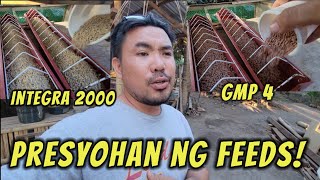 Magkano ang presyo ng feeds na Integra 2000 at GMP4?