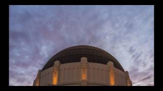 Sunset at the Griffith Observatory, Los Angeles, California