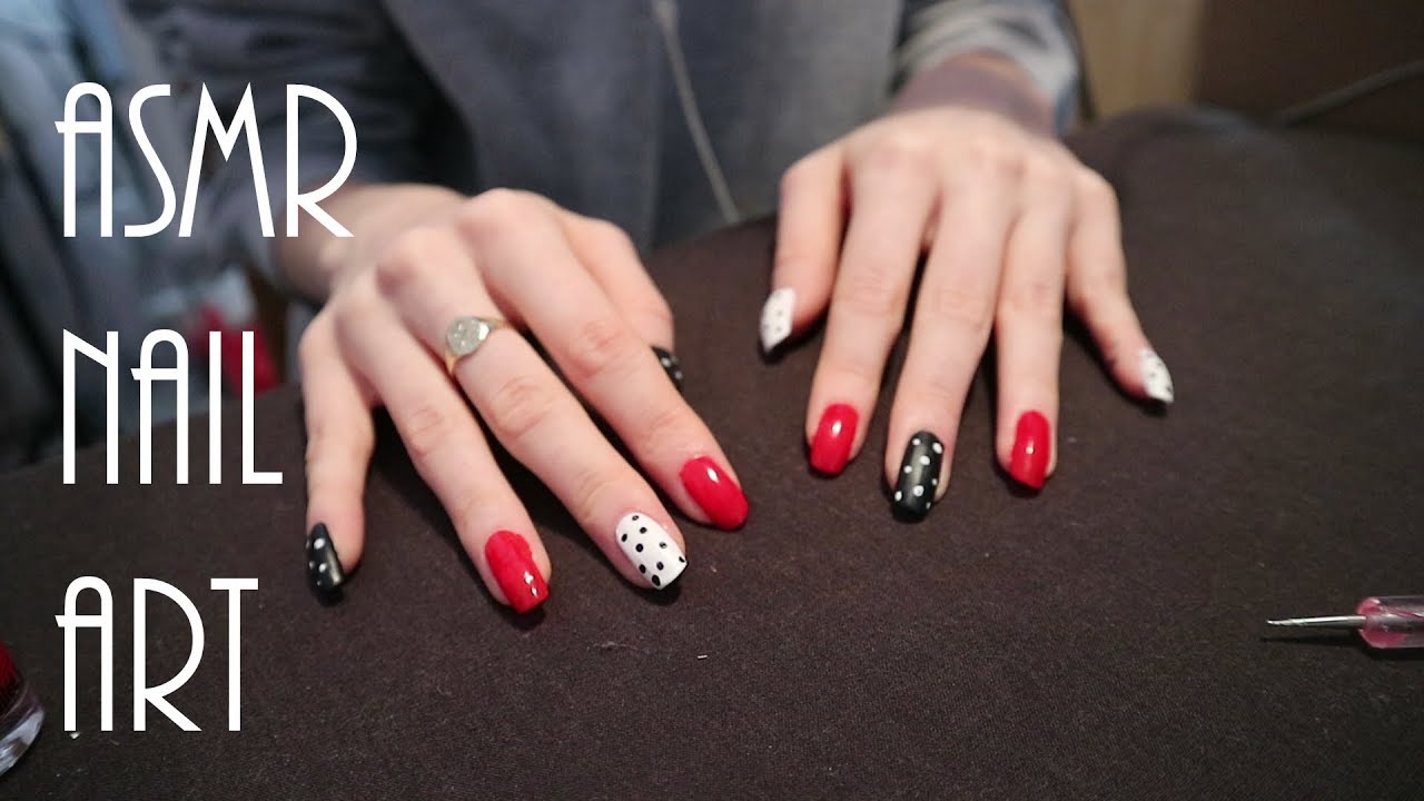 Dotty Nail Art (ASMR)