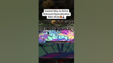 Easiest way to grind Rebound Specialization NBA 2K26