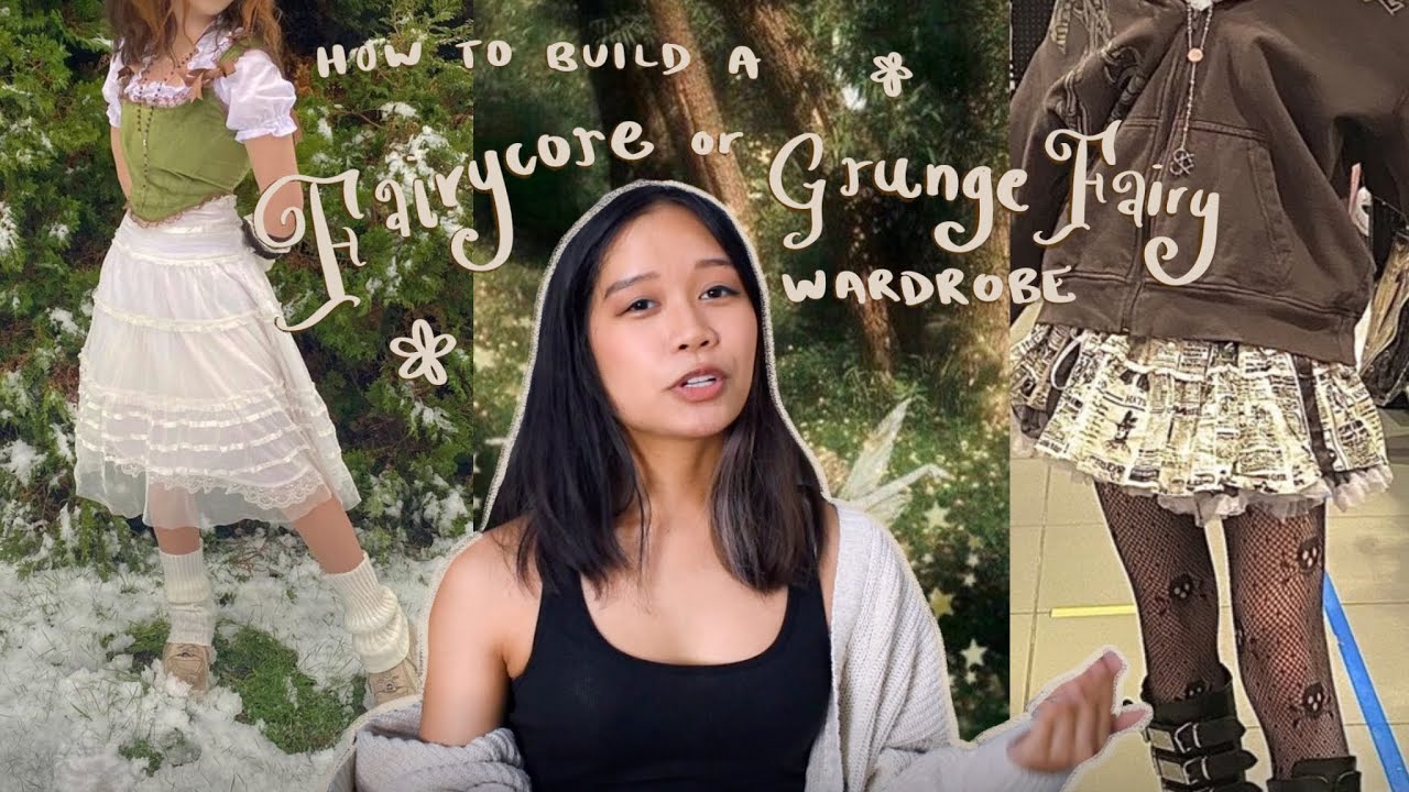 How to Build a Fairycore / Grunge Fairy Wardrobe (& where to shop!) 