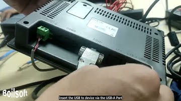 Hướng dẫn download chương trình HMI VS INVT bằng USB (Download HMI VS INVT program via USB)