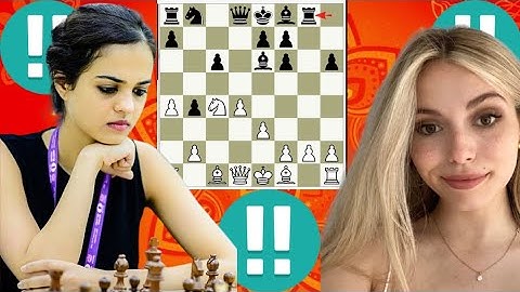 Perfect chess game 93 Tania Sachdev vs Anna Cramling