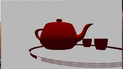 Software rasterizer. Teapot demo
