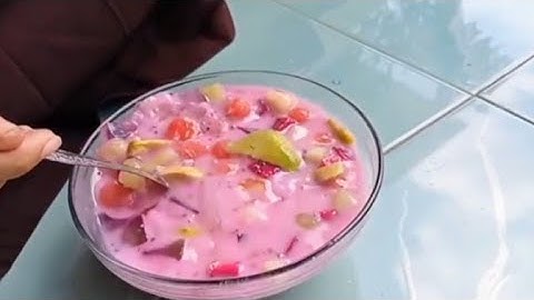 (TUGAS BAHASA INGGRIS) PROCEDURE TEXT - HOW TO MAKE FRUIT ICE!!