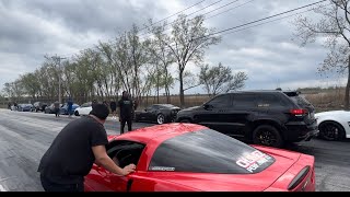 Chevy Corvette C6 Vs Jeep Trackhawk in Mexico (Watch Until the End)