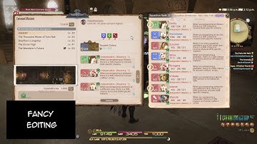 Messing around with FFXIV squadron missions for about twenty minutes