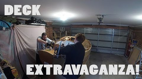 Building a SCAMP part 056 - Front Deck Extravaganza!