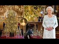 Christmas has arrived for the Queen! Her Majesty has 20ft Christmas Tree erected at Windsor Castle