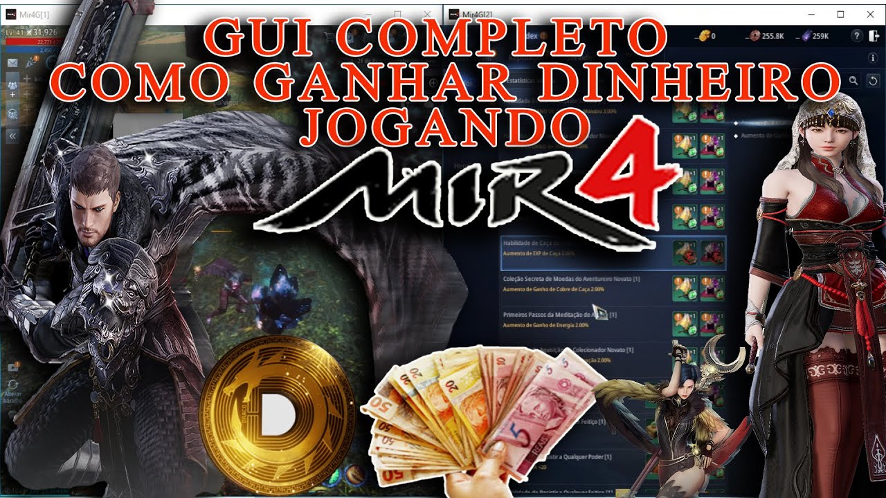 Mir4 - Como Ganha Dinheiro Jogando Mir4 Atualizado Completo