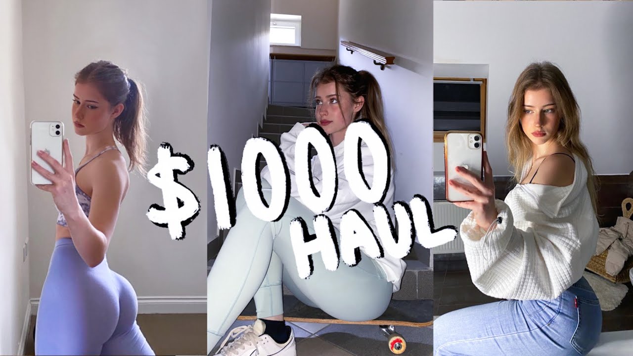 WHAT I WEAR IN A WEEK - big haul - YouTube