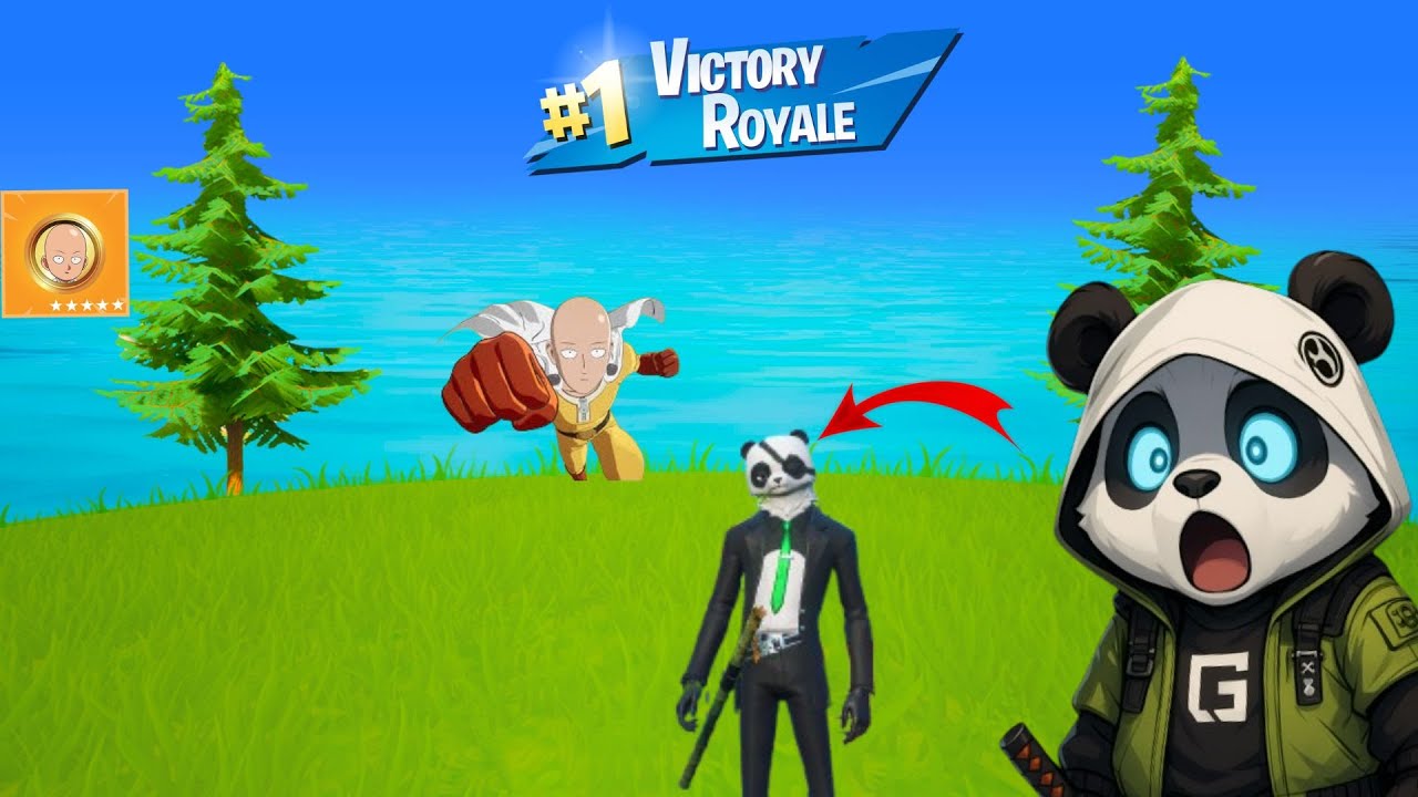 Going Wild in Fortnite Blitz – Panda Outfit Edition! | Mehar Gaming 