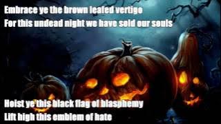 The Black Dahlia Murder - A Shrine to Madness (lyric video)