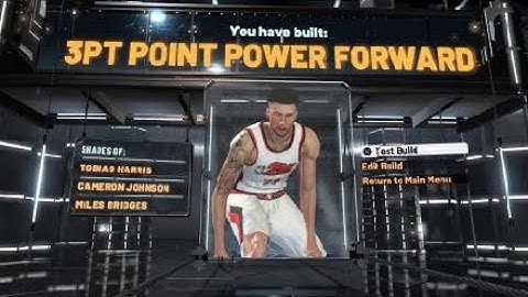 NBA 2K22 - Super RARE Build - 3PT Point Power Forward
