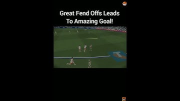 Great Fend Offs Leads To Amazing Goal! AFL 23 #shorts #afl #afl23