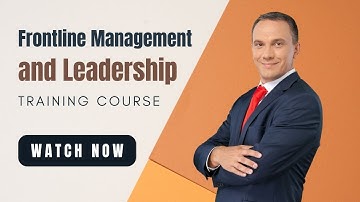 Frontline Management and Leadership Training Course
