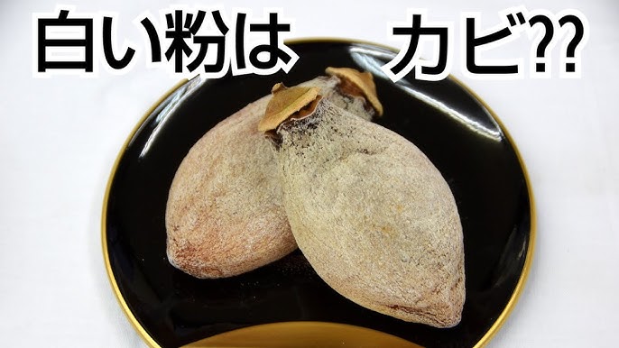 干し柿の白い粉はカビ 見分け方の解説 鳥取北栄町田村農園 Youtube
