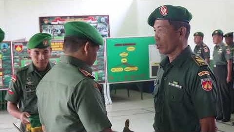 DANDIM 0708 PURWOREJO PIMPIN SERTIJAB DANRAMIL