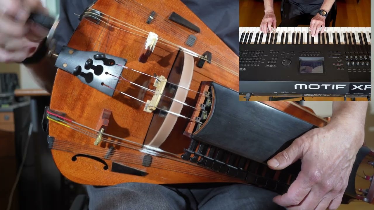 Hurdy-Gurdy Improvisation With Yamaha Motif XF8 - YouTube