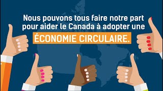 Aider Le Canada Á Adopter Une Économie Circulaire