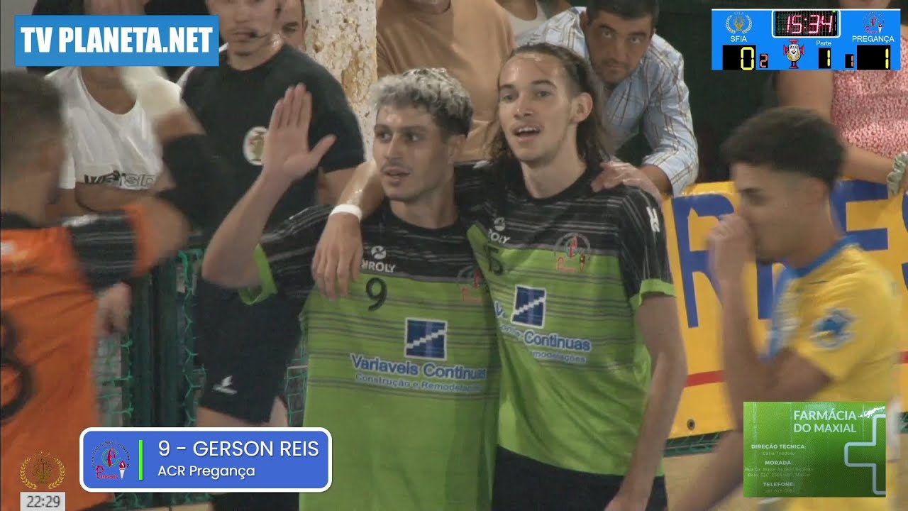 Golos Futsal: SFIA 0x6 PREGANÇA - 1ª Divisão AFL 2024/25