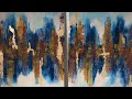 Acrylic Abstract Art #10: Diptych Commision Piece ❣️