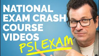 PSI Real Estate Exam Crash Course s Now Available