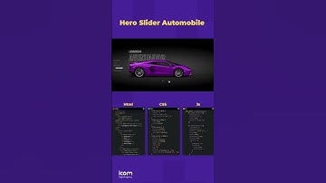 Automobile Hero Slider Using HTML, CSS & JavaScript | Responsive #webdevelopment #htmlcss #animation