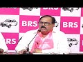 Live: Former Minister Srinivas Goud Press Meet at Telangana Bhavan