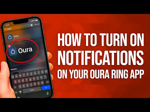 كيفية تشغيل الإشعارات في تطبيق Oura Ring دليل
