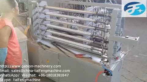 new style spiral coiling machine;china new type spiral coiling machine;gabion mesh machine