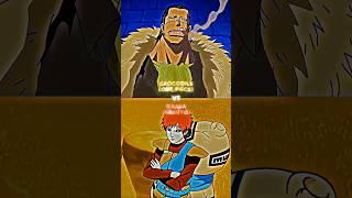 Crocodile One Piece Vs. Gaara Naruto Battle