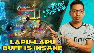 New Triple Buff Lapu Lapu | Lapu-Lapu Gameplay | MLBB