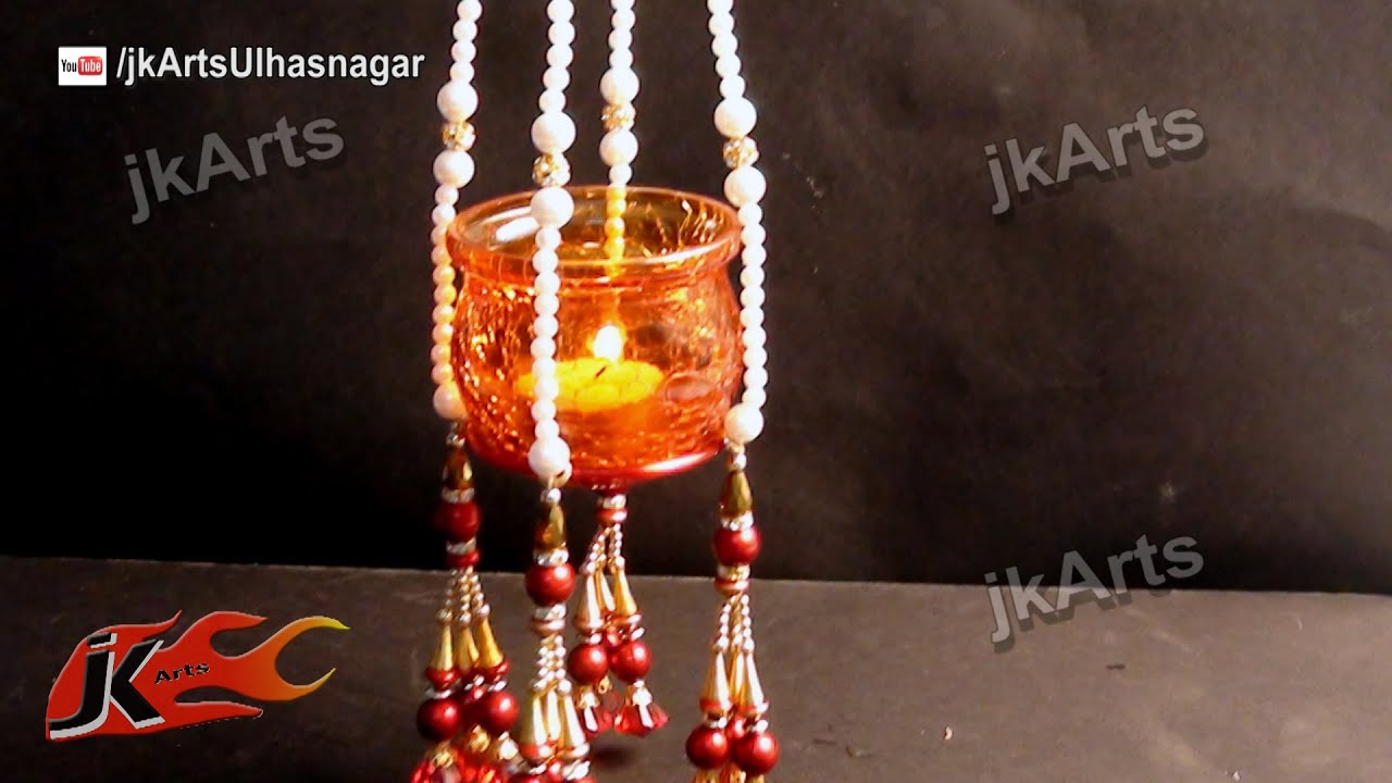 DIY Hanging Candle / Votive Holder - JK Arts 569