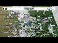 Rain timeline for North Texas on Memorial Day